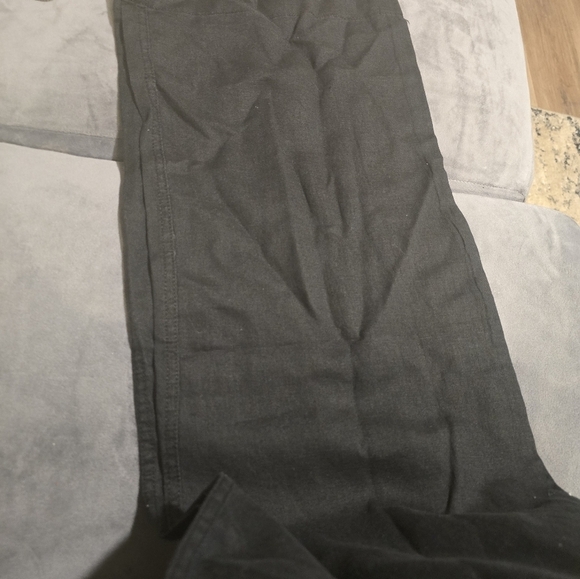Mossimo black 100% linen pants - Picture 2 of 5